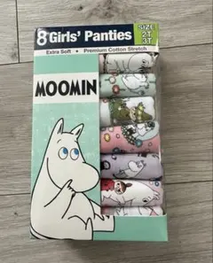 ムーミン　女の子パンツ 8枚セット