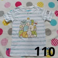 110 すみっコぐらし　Tシャツ　トップス　ボーダー