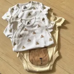 baby GAP ロンパース　くま　3着