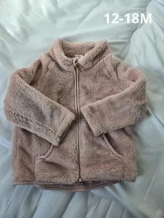 80 90 H&M　ボアジャケット　フリースジャケット ピンク