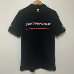 ZOZO CHAMPIONSHIP STAFF 黒 ポロシャツ M ゴルフ