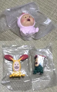 こびとづかん おすわりマスコット　3体