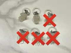 クラゲ めじるしアクセサリー　4個セット