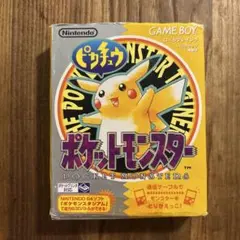 ポケットモンスター ピカチュウ ゲームボーイ ソフト 黄色
