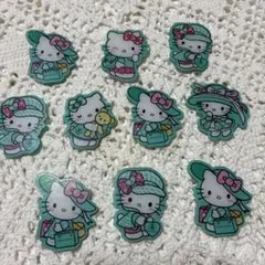 ティファニーカラー　キティちゃん　まとめ売り　10個　アクリル