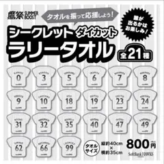 鷹祭SUMMERBOOST シークレットダイカットラリータオル リバンモイネロ