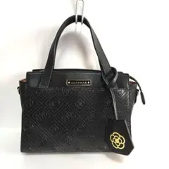 クレイサス エンボス バッグ 黒