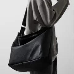 【CLEL】ルーズビッグ たすき掛け ショルダーバッグ