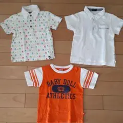 キッズ Tシャツ ポロシャツ 3枚セット