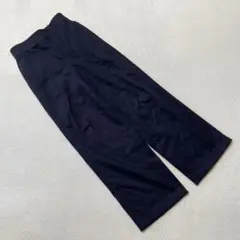 UNIQLO ワイドパンツ ブラック ハイウエストクロップド XS
