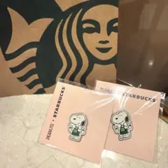 Starbucks 限定　スヌーピー　ピンバッジ　スタバ