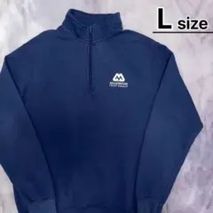 ハーフジップ 古着