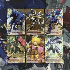 ガンダム　トライエイジ　8th anniversary 6枚セット　P