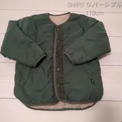 SHIPS オリーブグリーン 中綿ジャケット