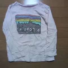 値下げ　patagonia 5T 長袖カットソー ライトピンク