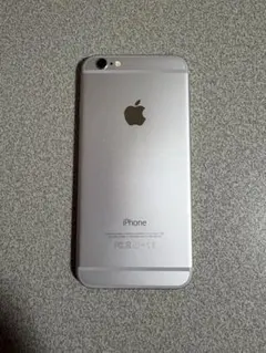【美品】iPhone6 シルバー 16GB 87%