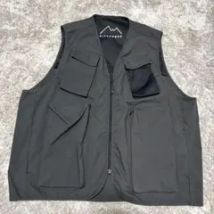 niko and... フィッシングベスト ブラック CITYCREEK