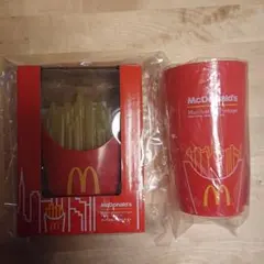 マクドナルド マンハッタンポテトライト コップ 2点セット