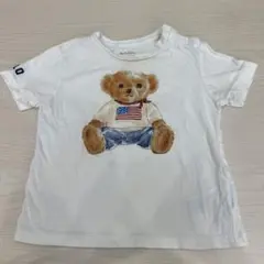 Ralph Lauren ラルフローレン ポロベアtシャツ白 80(12m)
