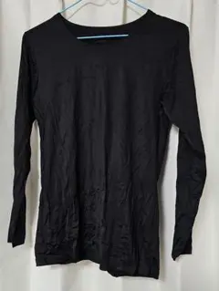 AIRism LONG SLEEVE ブラックユニクロ