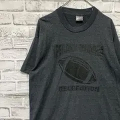 USA製90sヴィンテージTシャツ！シングルステッチグレー古着L0430のサムネイル