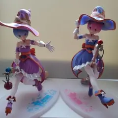 ④レム・ラム 魔女っ娘⭐大作戦フィギュアセット
