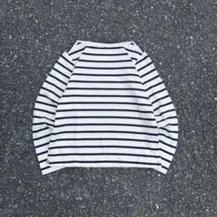 00's OLD UNIQLO ボーダーロンT Y2k archive グランジ