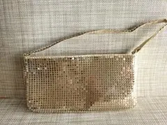 ゴールド メタリック パーティーバッグ