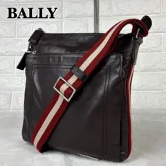 人気✨ BALLY トレインスポッティング レザー ショルダーバッグ ブラウン