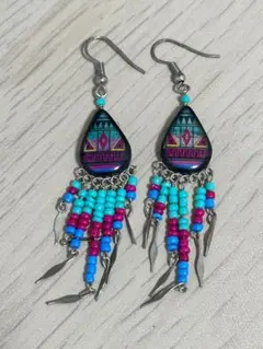 民族系 派手 ピアス