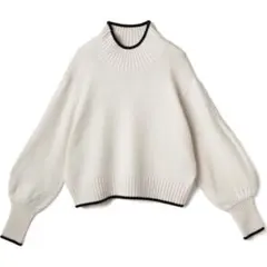 モックネック ニット