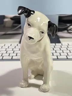 【非売品】ビクターマークのニッパー（Nipper）犬(フォックス・テリア)の置物