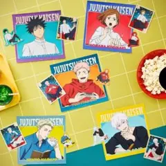 呪術廻戦　セガラッキーくじFun!Fun!Fun! ステッカー5種セット