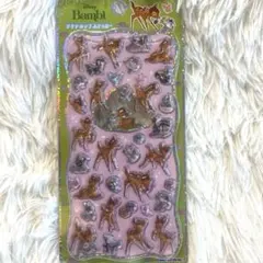 未開封　ディズニーバンビ　プチドロップステッカー　ボンドロシール　立体　正規品