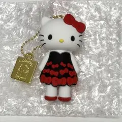 ハローキティ展 シークレットマスコットチャームB ドレス 50周年記念