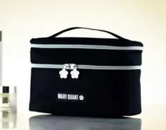 MARY QUANT 2段コスメバニティポーチ マリークワントポーチ