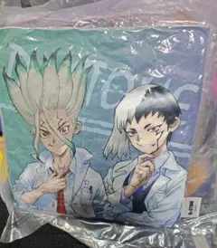 石神千空＆あさぎりゲン クッション AnimeJapan Dr.STONE