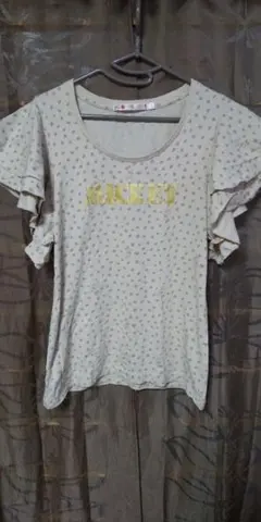ミッキー Tシャツ　フリル
