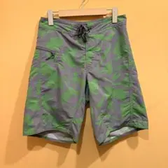 patagonia ショートパンツ スイムショーツ グリーン グレー w28