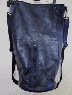 希少 Maison Margiela バックパック リアルレザー ブラック