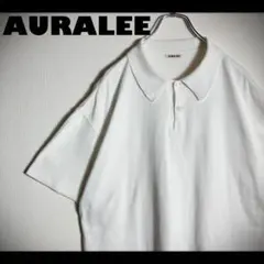 AURALEE ポロシャツ ホワイト サイズ5 - メルカリ