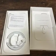 Apple iPhone 14 128GB 箱とケーブルのみ