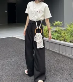 【専用】hinari ヘムフック2wayワイドパンツ