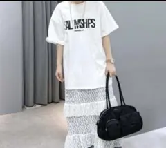 LEPSIM ロゴプリントTシャツ ホワイトのサムネイル