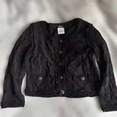 美品　CHANEL ブラックカーディガン サイズ38のサムネイル
