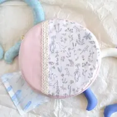 【17㎝サイズ】アイスリング　ネッククーラー　保冷ポーチ　セオ　ピンク　動物