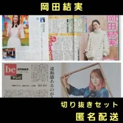 岡田結実　切り抜きセット