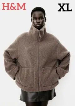 h&m フリースジャケット