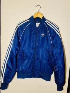 新品/人気】B&Y別注 アディダス フットボール ジャケット 青 Lサイズ