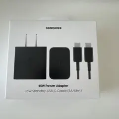 Samsung 45W Power Adapter & USB-C Cable